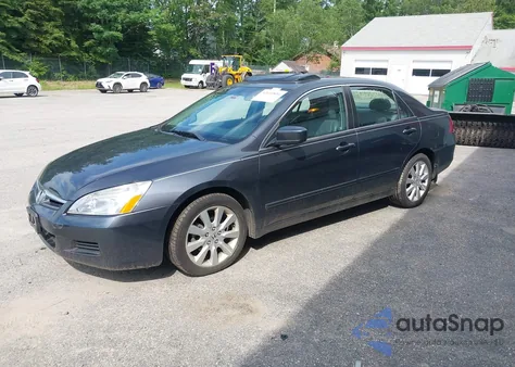2007 Honda Accord Ex из США, поврежденный, VIN 1HGCM66527A035992